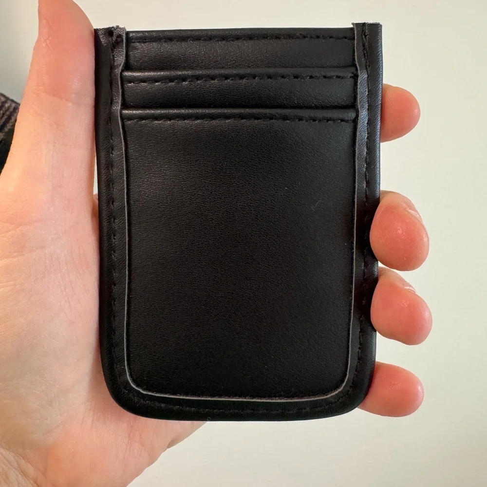 British‎ Bag Company Tweed Wool Blend Wristlet with Card Wallet